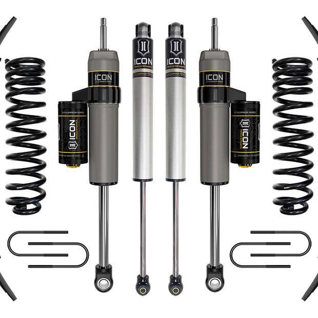 ICON 2008-2010 Ford F-250/F-350 Super Duty 4WD Diesel 2.5" Lift Stage 2 Suspension System W/ Expansion Packs