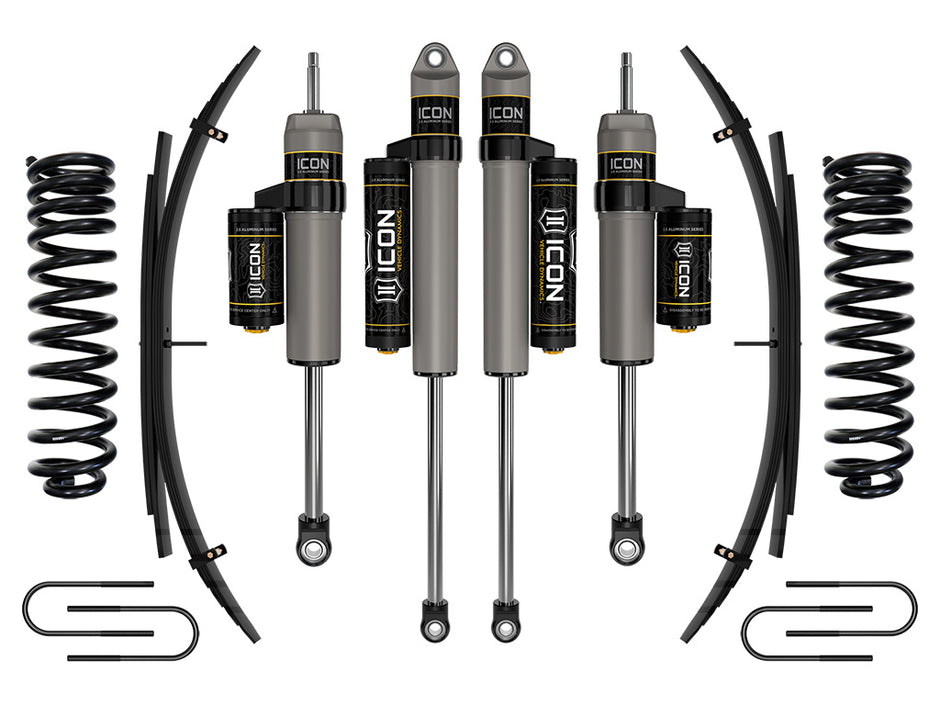 ICON 2008-2010 Ford F-250/F-350 Super Duty 4WD Diesel 2.5" Lift Stage 3 Suspension System W/ Expansion Packs