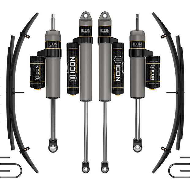 ICON 2008-2010 Ford F-250/F-350 Super Duty 4WD Diesel 2.5" Lift Stage 3 Suspension System W/ Expansion Packs