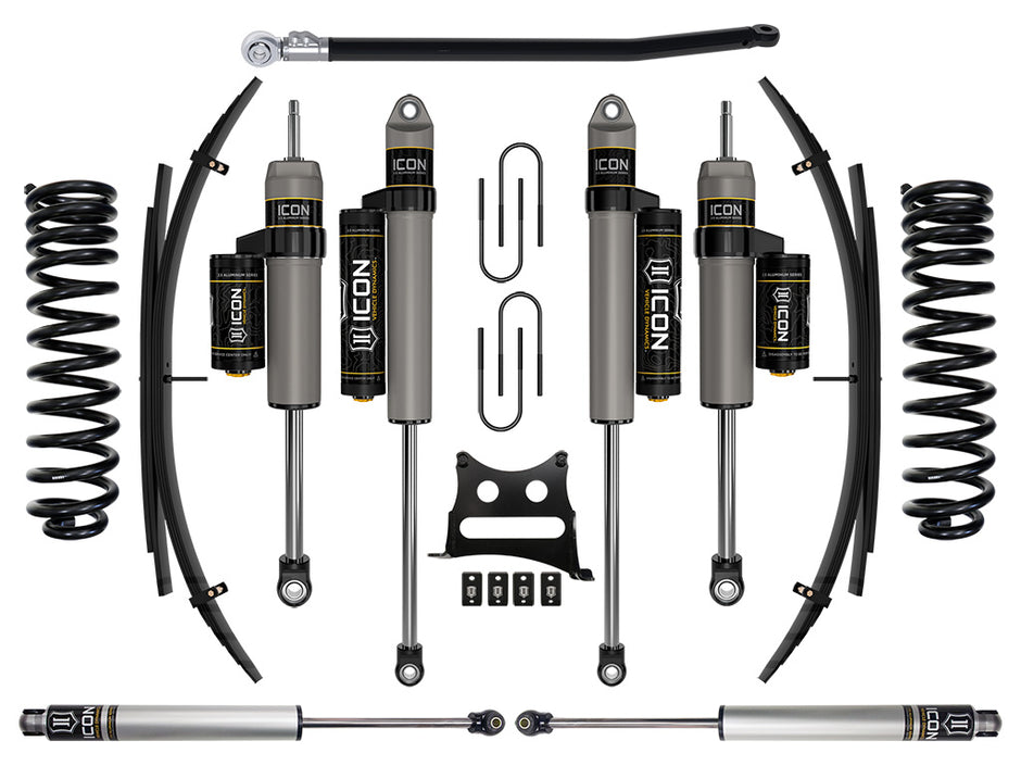 ICON 2008-2010 Ford F-250/F-350 Super Duty 4WD Diesel 2.5" Lift Stage 4 Suspension System W/ Expansion Packs