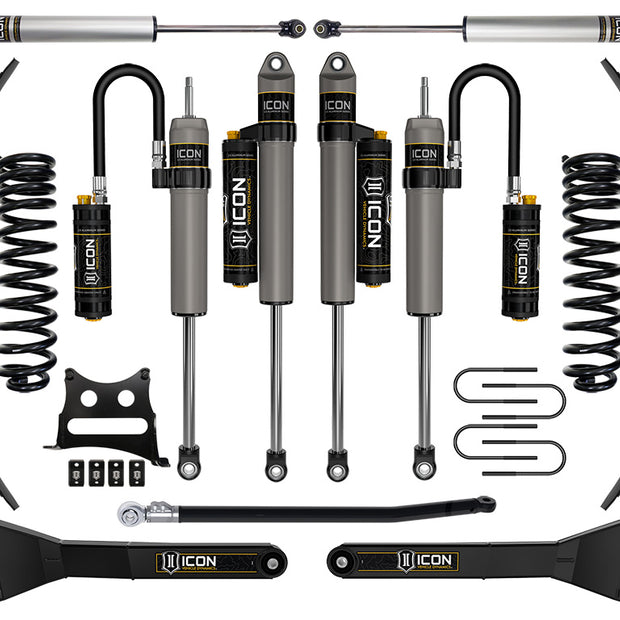 ICON 2008-2010 Ford F-250/F-350 Super Duty 4WD Diesel 2.5" Lift Stage 6 Suspension System W/ Expansion Packs