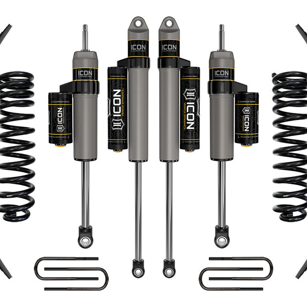 ICON 2011-2016 Ford F-250/F-350 Super Duty 4WD Diesel 2.5" Lift Stage 3 Suspension System W/ Expansion Packs