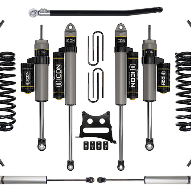 ICON 2011-2016 Ford F-250/F-350 Super Duty 4WD Diesel 2.5" Lift Stage 4 Suspension System W/ Expansion Packs