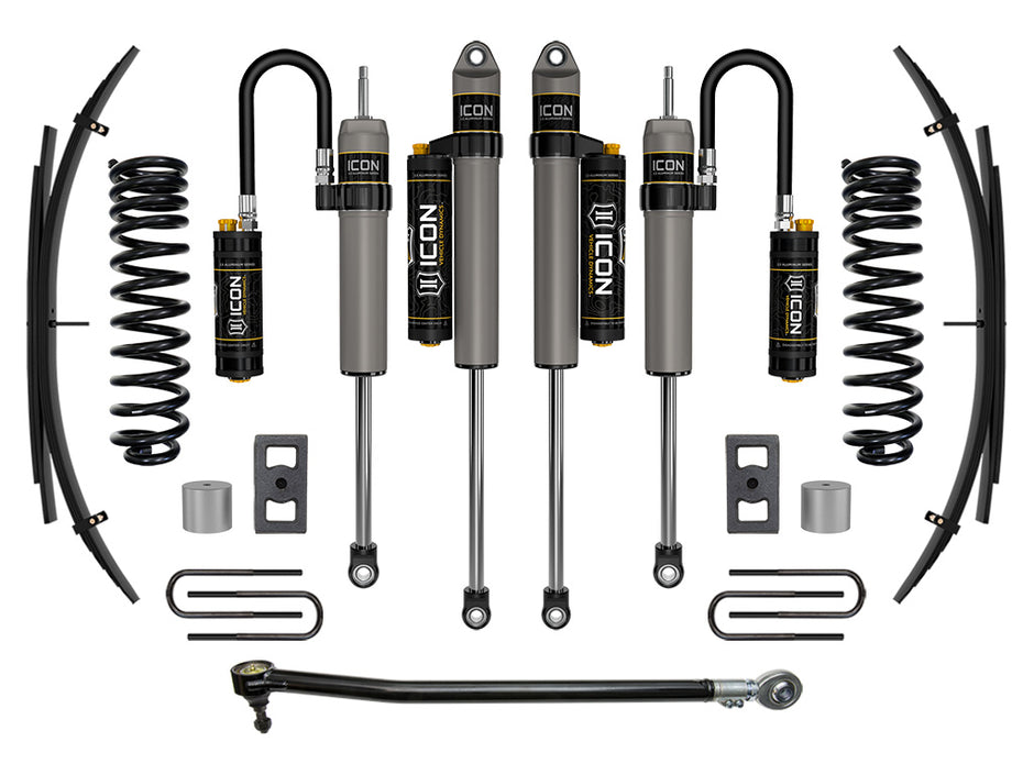 ICON 2023 Ford F-250/F-350 Super Duty 4WD Gas 2.5" Lift Stage 4 Suspension System W/ Expansion Packs