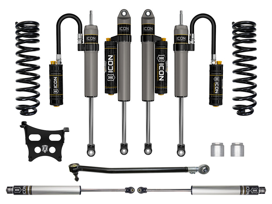 ICON 2023 Ford F-250/F-350 Super Duty 4WD Gas 2.5" Lift Stage 5 Suspension System