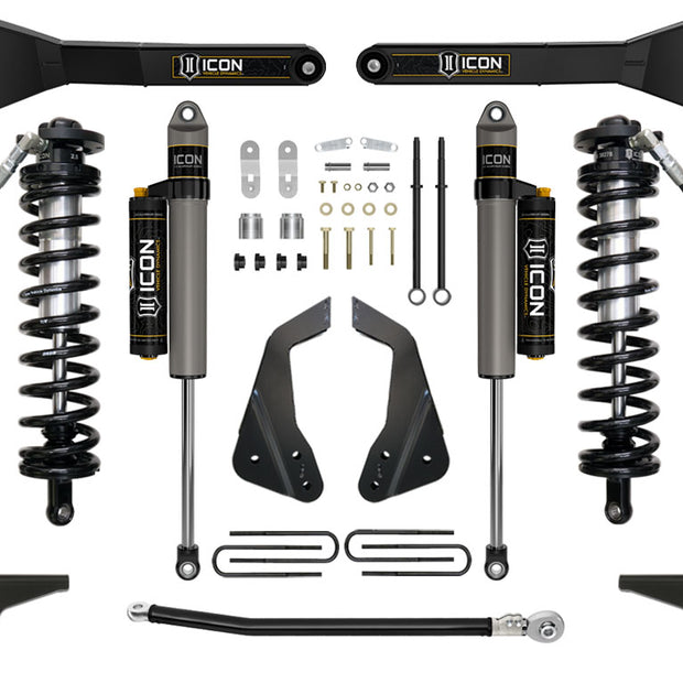 05-07 FORD F250/F350 4-5.5" STAGE 4 COILOVER CONVERSION SYSTEM W RADIUS ARM