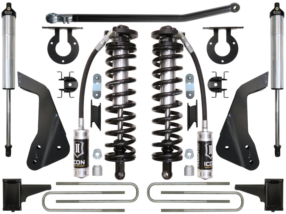 08-10 FORD F-250/F-350 4-5.5" STAGE 2 COILOVER CONVERSION SYSTEM