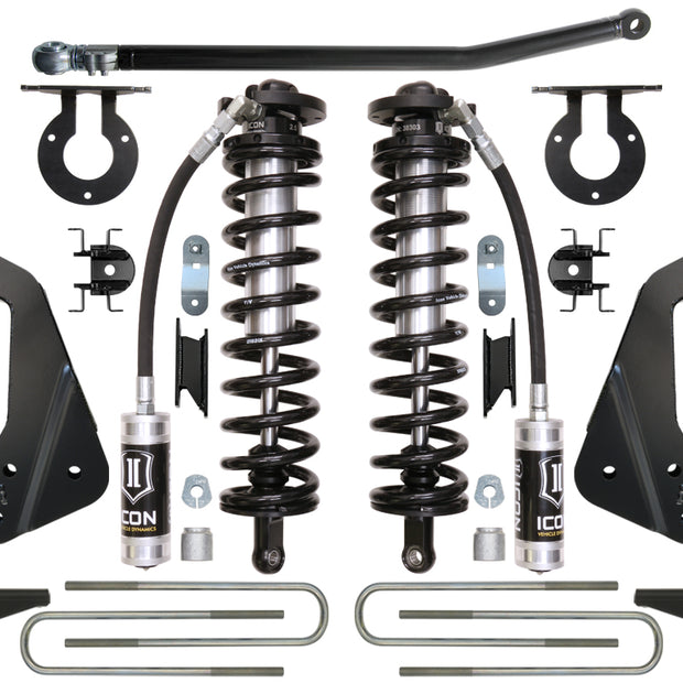 08-10 FORD F-250/F-350 4-5.5" STAGE 2 COILOVER CONVERSION SYSTEM