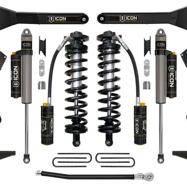 11-16 FORD F250/F350 4-5.5" STAGE 4 COILOVER CONVERSION SYSTEM W RADIUS ARM