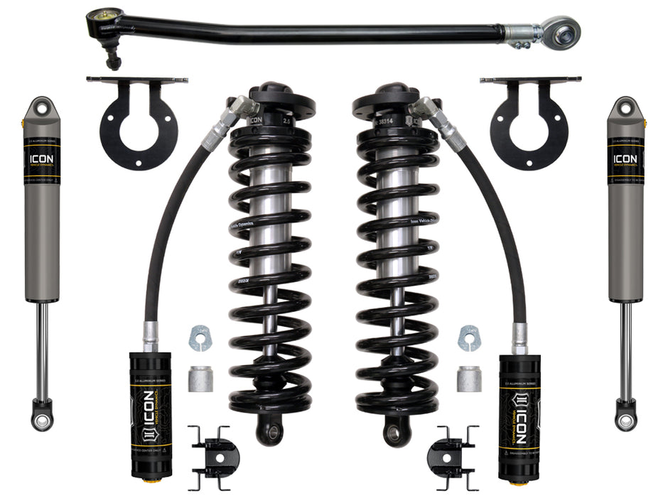 ICON 2017-2023 Ford F-250/F-350 Super Duty 4WD 2.5-3" Lift Stage 2 Coilover Conversion System
