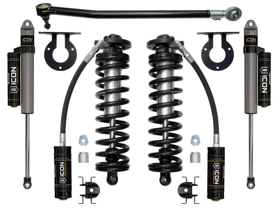 ICON 2017-2023 Ford F-250/F-350 Super Duty 4WD 2.5-3" Lift Stage 3 Coilover Conversion System