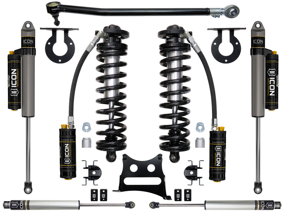 ICON 2017-2022 Ford F250/F350 2.5-3" Lift Stage 4 Coilover Conversion System
