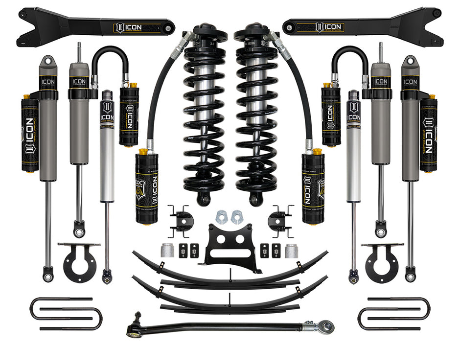 ICON 2017-2022 Ford F-250/F-350 Super Duty 4WD 2.5-3" Lift Stage 6 Coilover System W/ Expansion Packs