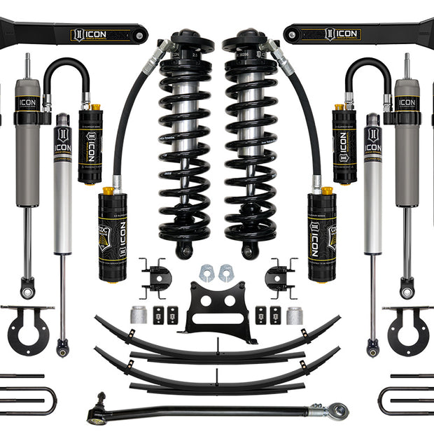 ICON 2017-2022 Ford F-250/F-350 Super Duty 4WD 2.5-3" Lift Stage 6 Coilover System W/ Expansion Packs