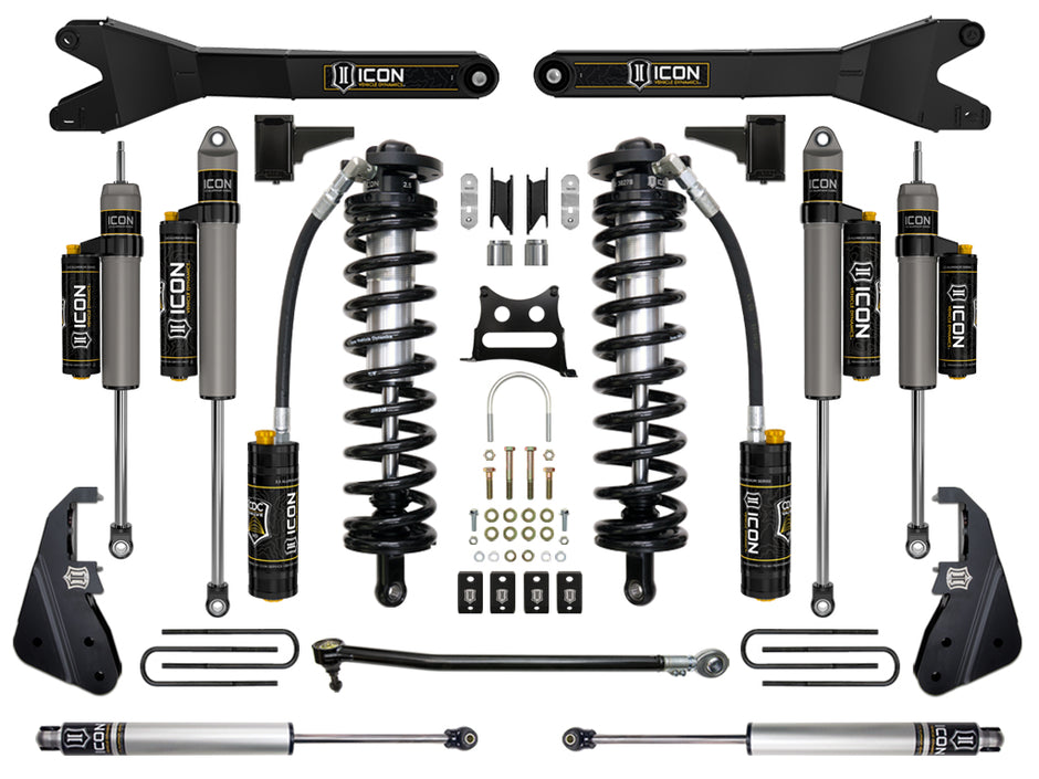ICON 17-22 Ford F250/F350 4-5.5" Lift Stage 6 Suspension System W/Radius Arm