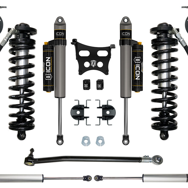 ICON 2023 Ford F-250/F-350 Super Duty 4WD 2.5-3" Lift Stage 4 Coilover Conversion System