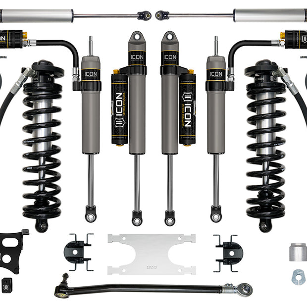 ICON 2023-2024 Ford F-250/F-350 Super Duty 4WD 2.5-3" Lift Stage 5 Coilover Conversion System