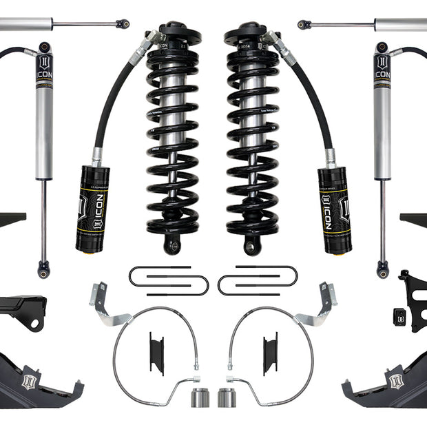 ICON 2023-2025 Ford F-250/F-350 Super Duty 4WD 4-5.5" Lift Stage 2 Coilover Conversion System