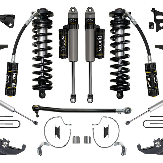 ICON 2023-2025 Ford F-250/F-350 Super Duty 4WD 4-5.5" Lift Stage 4 Coilover Conversion System