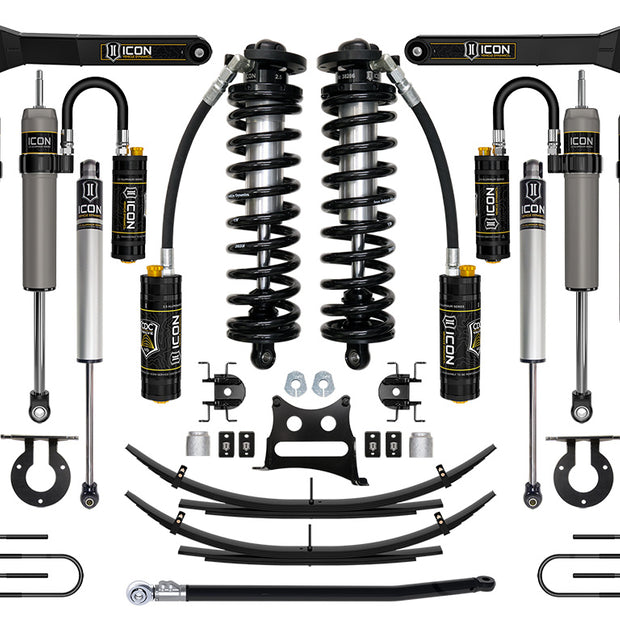 ICON 08-10 Ford F250/F350 2.5-3" Lift Stage 6 Coilover System W/ Leaf Springs