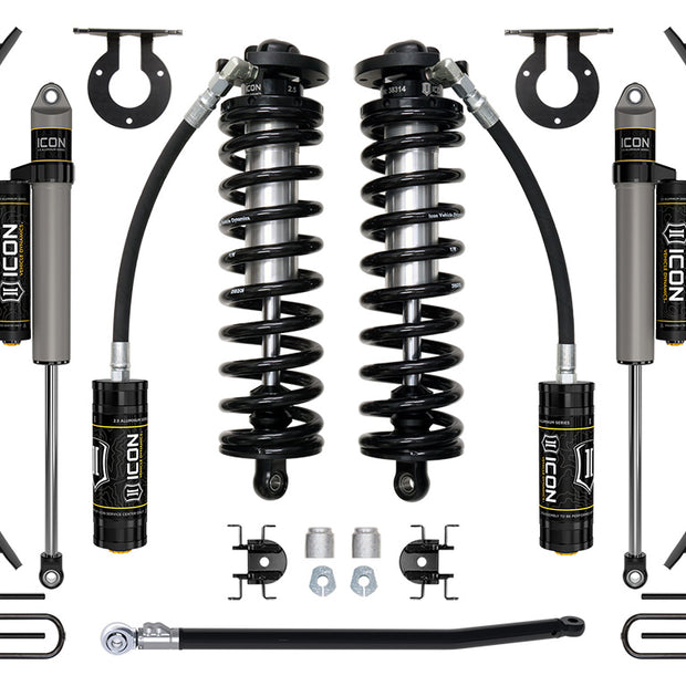 ICON 11-16 Ford F250/F350 2.5-3" Lift Stage 3 Coilover System W/ Leaf Springs