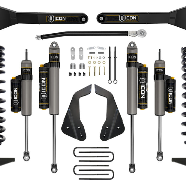 05-07 FORD F250/F350 4.5" STAGE 4 SUSPENSION SYSTEM W RADIUS ARM