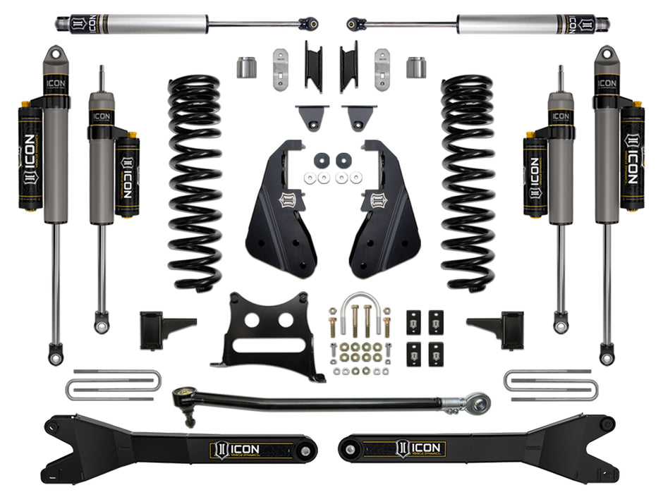 ICON 20-22 Ford F250/F350 4.5" Lift Stage 5 Suspension System W/Radius Arm