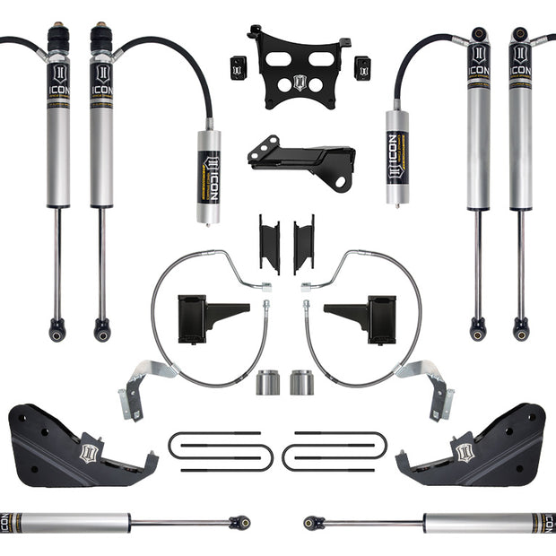 ICON 2023-2025 Ford F-250/F-350 Super Duty 4WD Gas 4.5" Lift Stage 2 Suspension System
