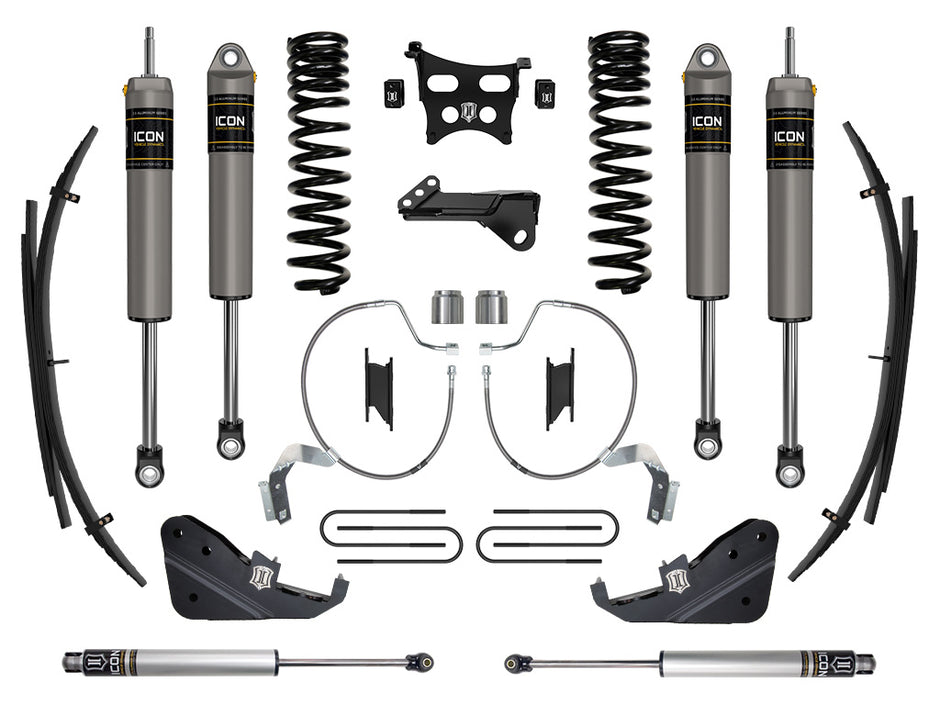 ICON 2023-2025 Ford F-250/F-350 Super Duty 4WD Gas 4.5" Lift Stage 3 Suspension System W/ Expansion Packs