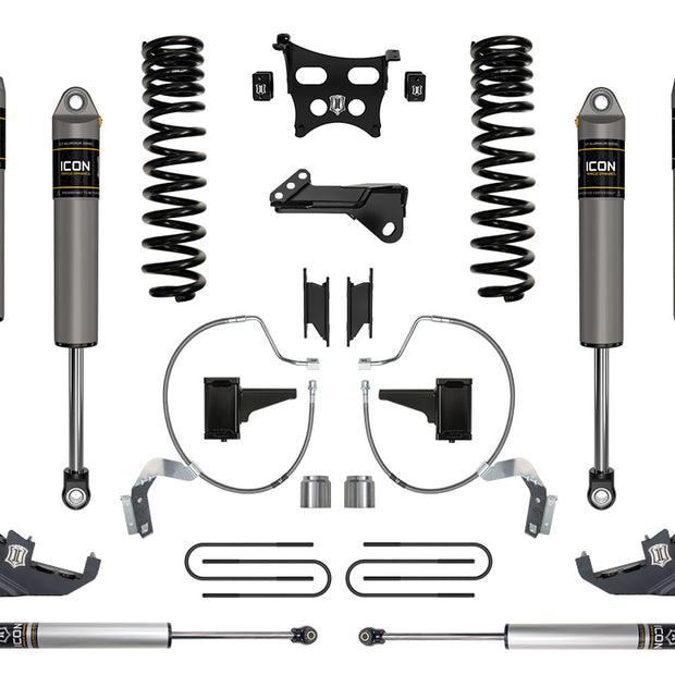 ICON 2023-2025 Ford F-250/F-350 Super Duty 4WD Gas 4.5" Lift Stage 3 Suspension System