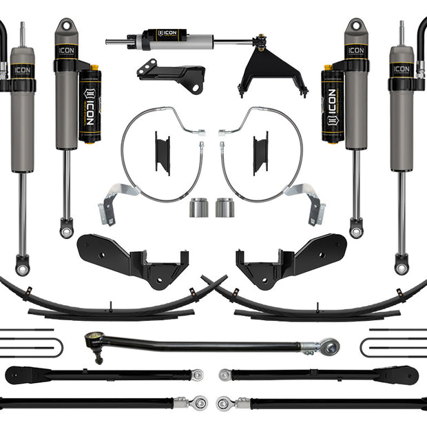 ICON 2023-2025 Ford F-250/F-350 Super Duty 4WD Gas 4.5" Lift Stage 7 Suspension System W/ Expansion Packs