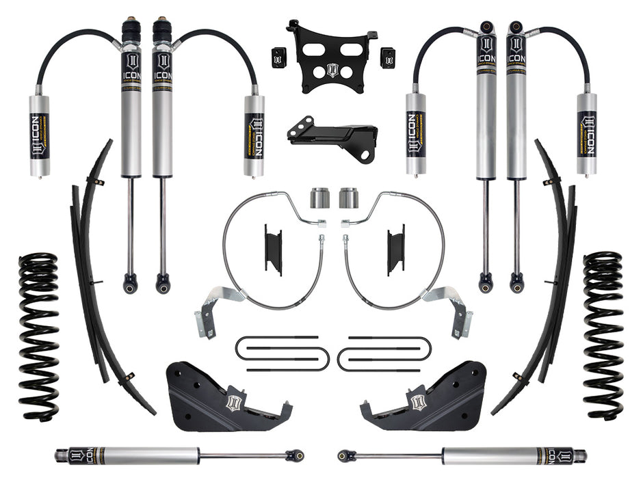 ICON 2023-2025 Ford F-250/F-350 Super Duty 4WD Diesel 4.5" Lift Stage 2 Suspension System W/ Expansion Packs