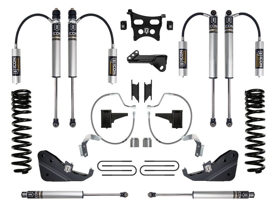 ICON 2023-2025 Ford F-250/F-350 Super Duty 4WD Diesel 4.5" Lift Stage 2 Suspension System