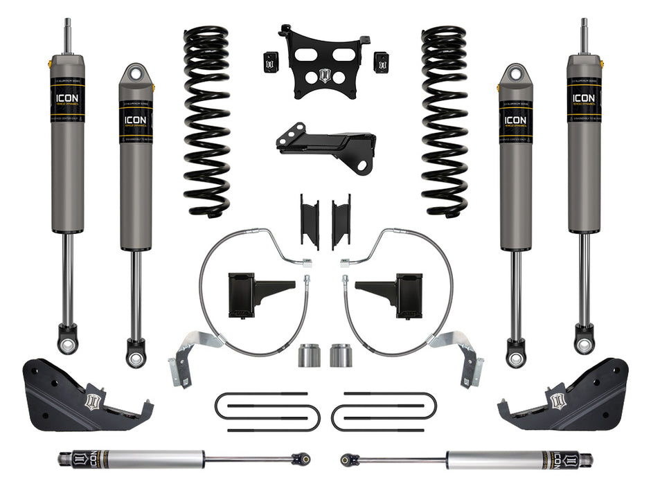 ICON 2023-2025 Ford F-250/F-350 Super Duty 4WD Diesel 4.5" Lift Stage 3 Suspension System