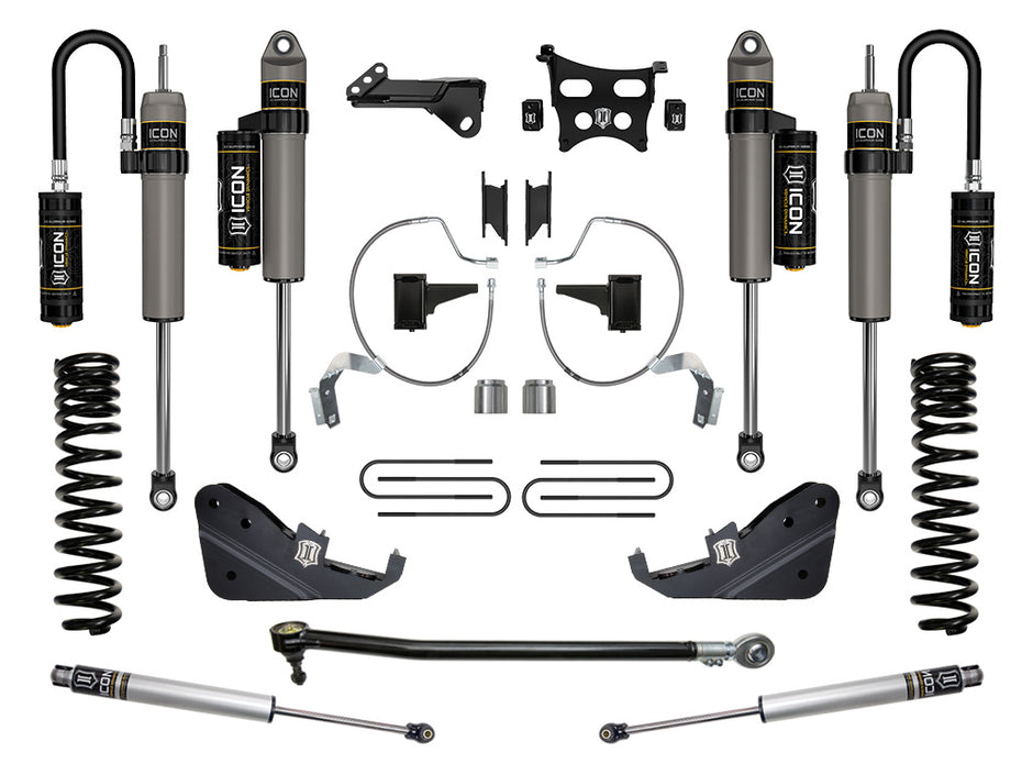 ICON 2023-2025 Ford F-250/F-350 Super Duty 4WD Diesel 4.5" Lift Stage 4 Suspension System