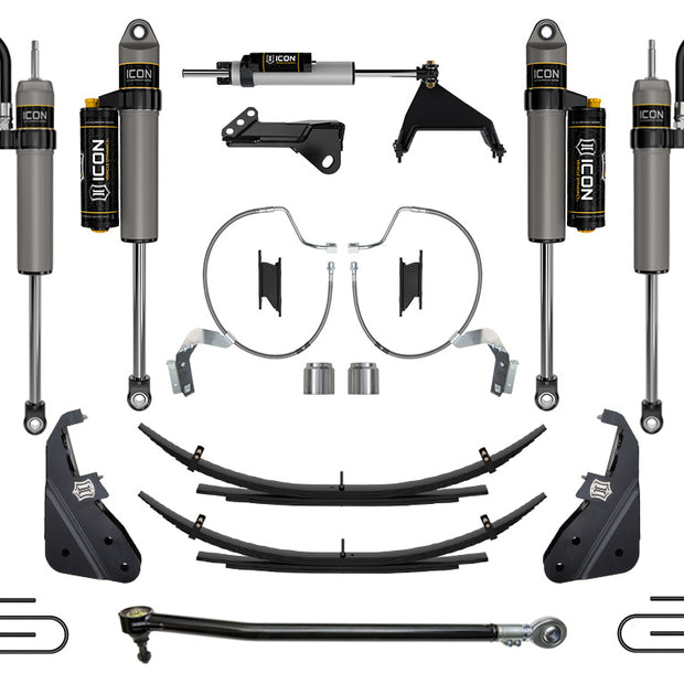 ICON 2023-2025 Ford F-250/F-350 Super Duty 4WD Diesel 4.5" Lift Stage 5 Suspension System W/ Expansion Packs