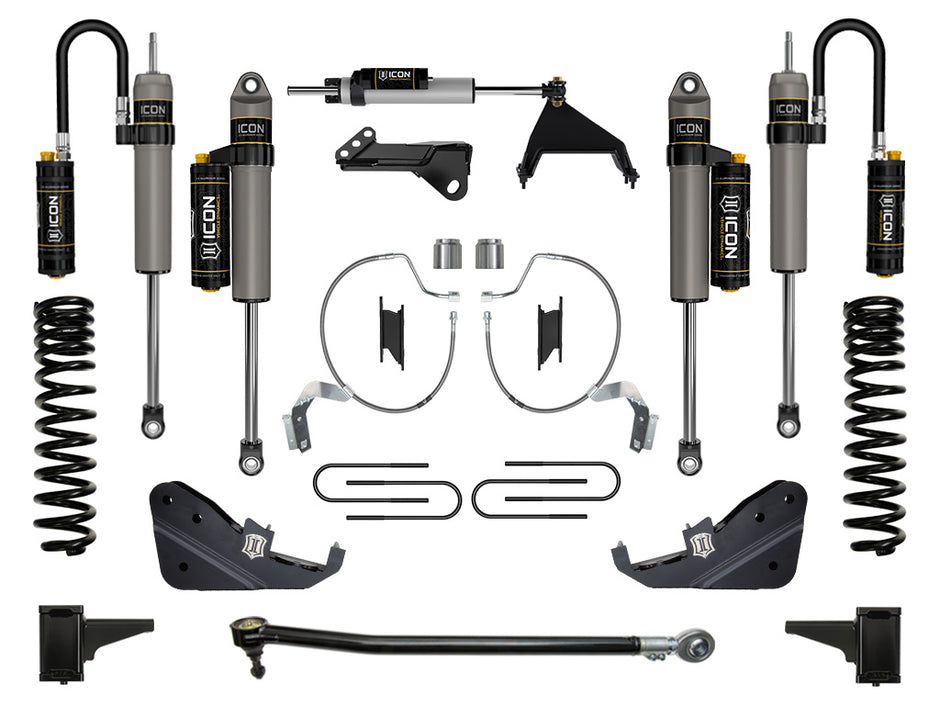ICON 2023-2025 Ford F-250/F-350 Super Duty 4WD Diesel 4.5" Lift Stage 5 Suspension System