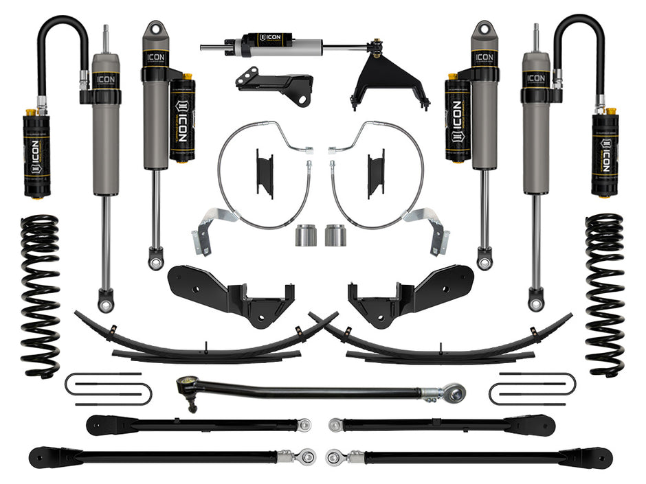 ICON 2023-2025 Ford F-250/F-350 Super Duty 4WD Diesel 4.5" Lift Stage 7 Suspension System W/ Expansion Packs