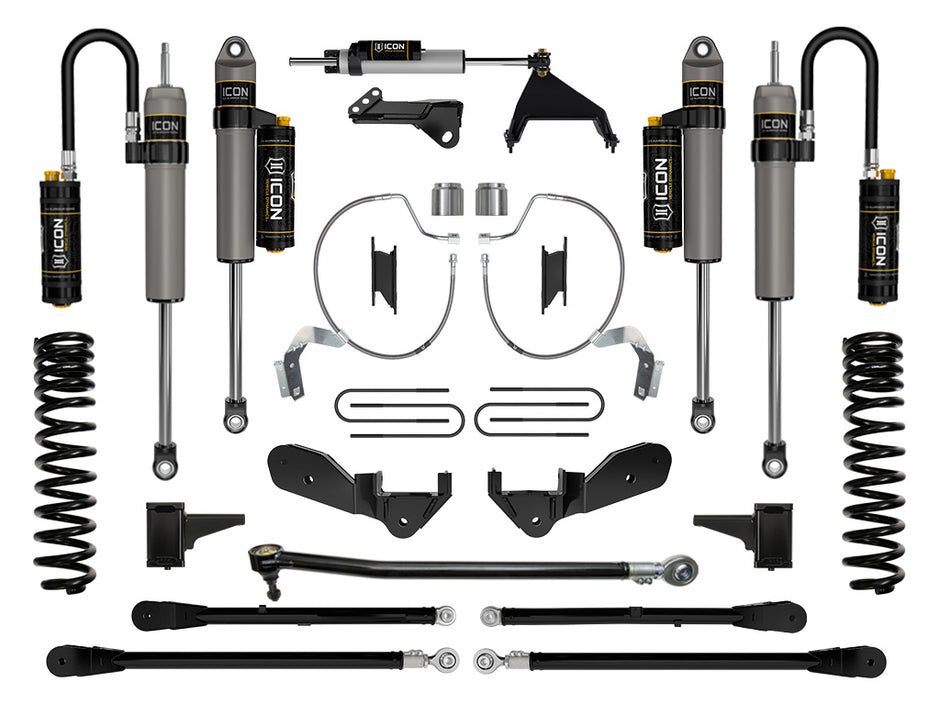 ICON 2023-2025 Ford F-250/F-350 Super Duty 4WD Diesel 4.5" Lift Stage 7 Suspension System