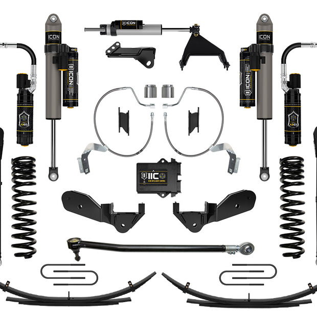 ICON 2023-2025 Ford F-250/F-350 Super Duty 4WD Diesel 4.5" Lift Stage 8 Suspension System W/ Expansion Packs