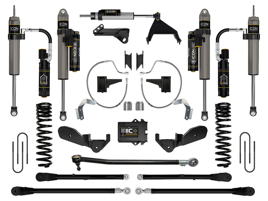 ICON 2023-2025 Ford F-250/F-350 Super Duty 4WD Diesel 4.5" Lift Stage 8 Suspension System