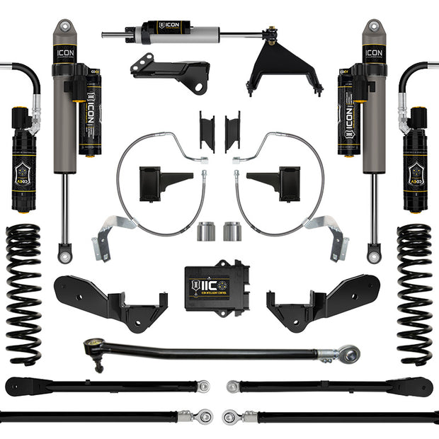 ICON 2023-2025 Ford F-250/F-350 Super Duty 4WD Diesel 4.5" Lift Stage 8 Suspension System