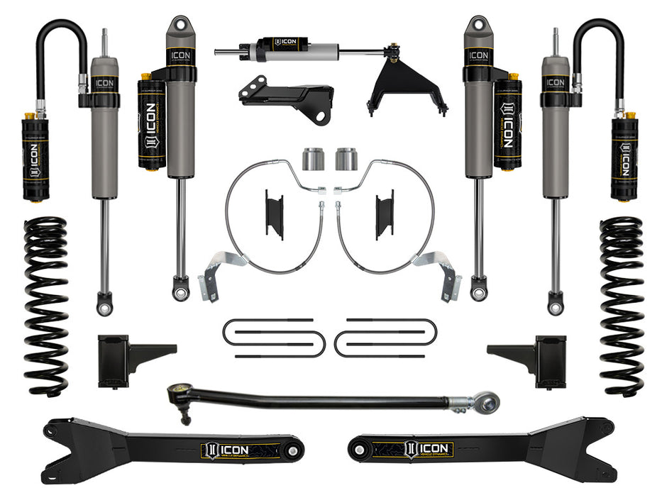 ICON 2023-2025 Ford F-250/F-350 Super Duty 4WD Diesel 4.5" Lift Stage 5 Suspension System W/ Radius Arms