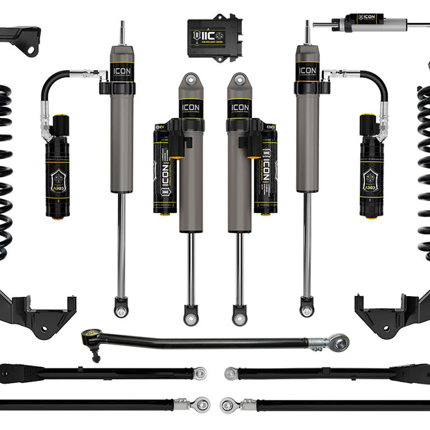 ICON 2023-2025 Ford F-250/F-350 Super Duty 4WD Diesel 2.5" Lift Stage 6 Suspension System W/ 4-Link
