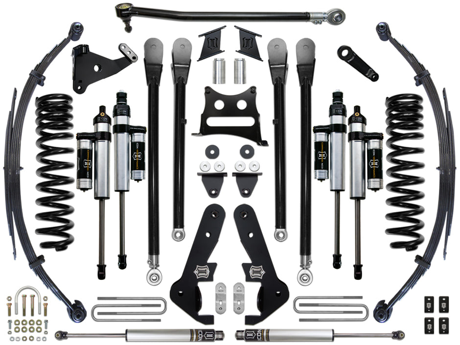ICON 2017-2022 Ford F250/F350 7" Lift Stage 4 Suspension System