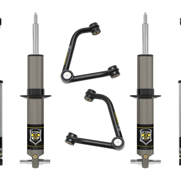 ICON 19-23 GM 1500 2.375-3.75" Lift Stage 2 EXP Suspension System Tubular