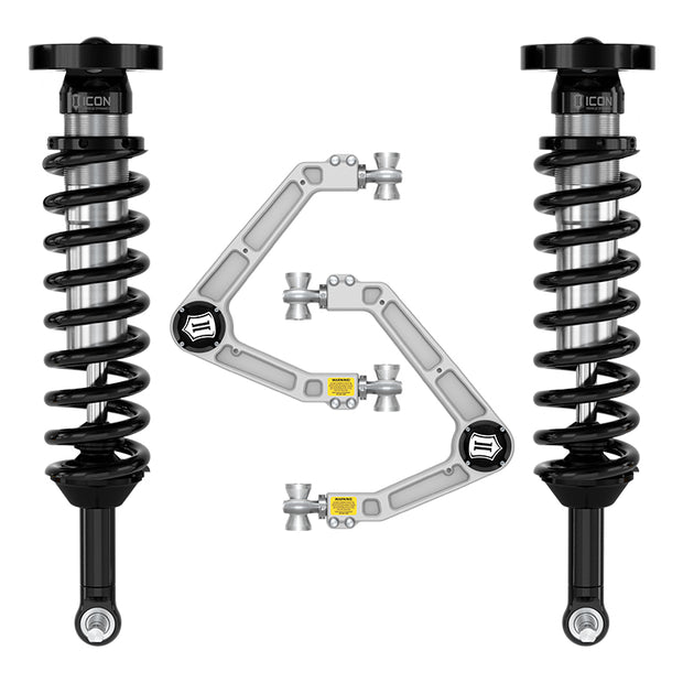 ICON 2023-2024 GMC Canyon AT4 Denali & Elevation/Chevrolet Colorado Trail Boss 1.75-2.5" Lift Stage 2 Suspension System W/ Billet Upper Control Arms
