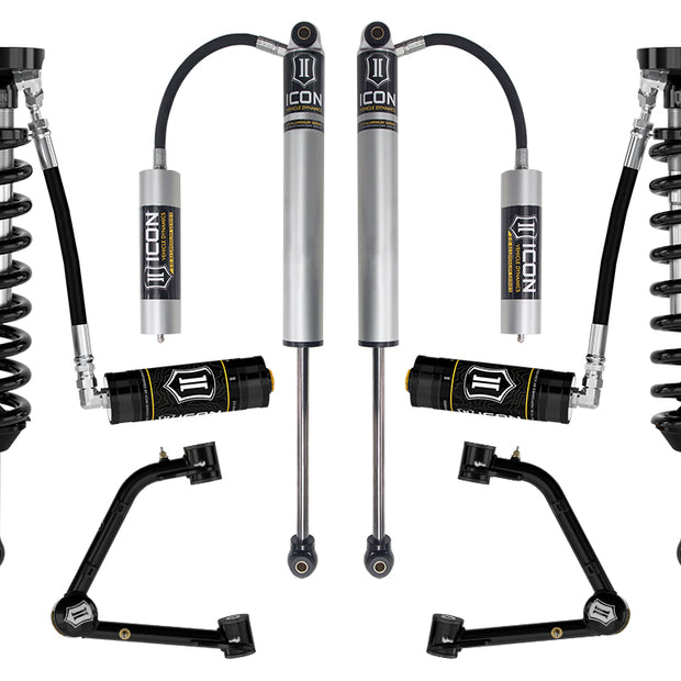 ICON 2023-2024 Chevrolet Colorado WT LT & Z71 1.75-2.5" Lift Stage 3 Suspension System W/ Tubular Upper Control Arms