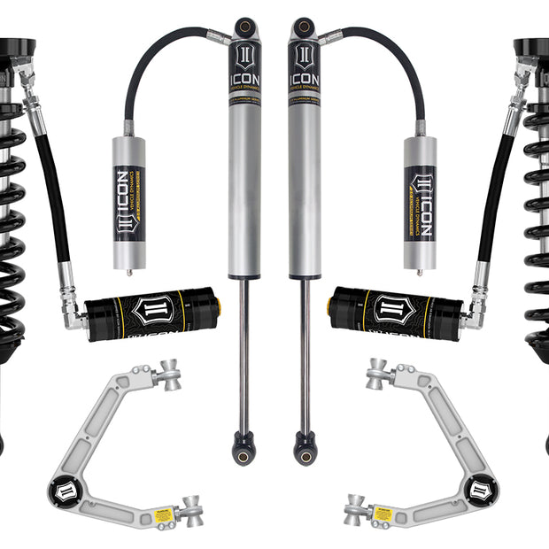 ICON 2023-2024 GMC Canyon AT4 Denali & Elevation/Chevrolet Colorado Trail Boss 1.75-2.5" Lift Stage 3 Suspension System W/ Billet Upper Control Arms