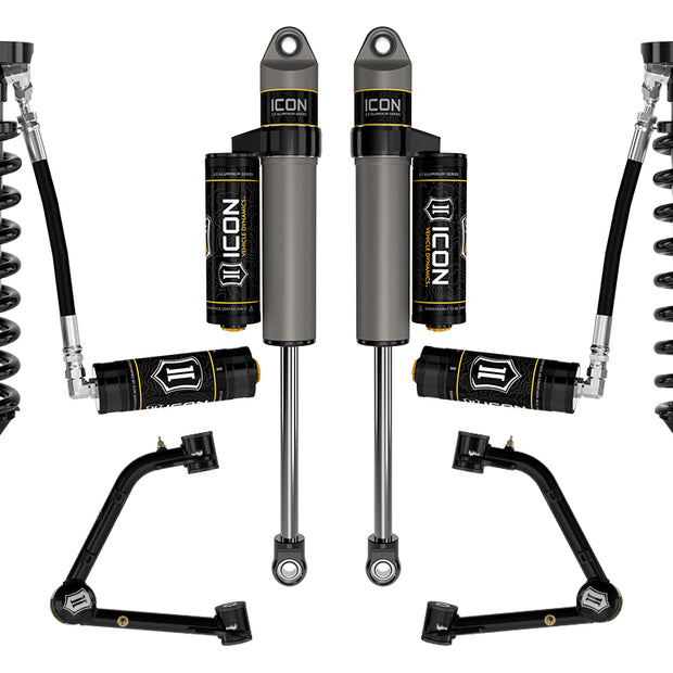 ICON 2023-2024 GMC Canyon AT4 Denali & Elevation/Chevrolet Colorado Trail Boss 1.75-2.5" Lift Stage 4 Suspension System W/ Tubular Upper Control Arms